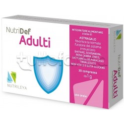 Nutridef Adulti Integratore Difese Immunitarie 20 Compresse Nutridef Adulti Integratore Difese Immunitarie 20 Compresse
