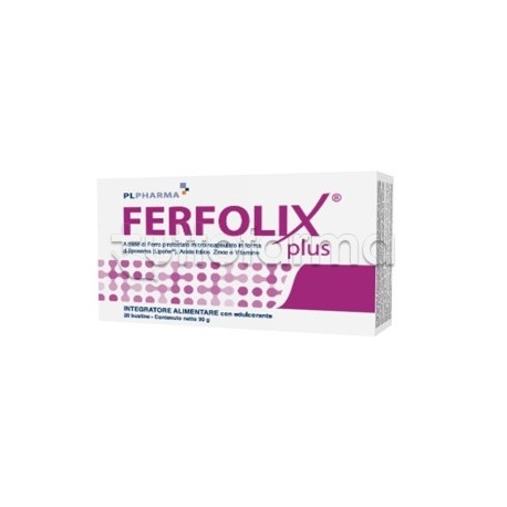 Ferfolix Plus Integratore per Gravidanza 20 Bustine Singole