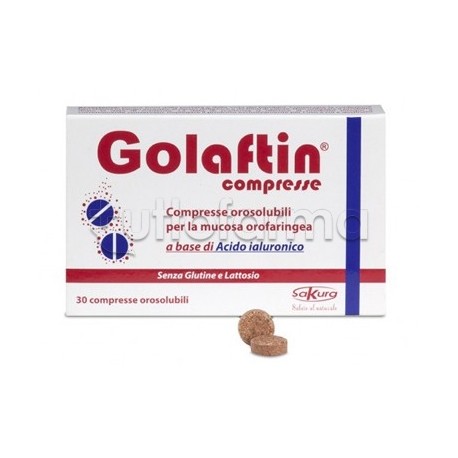 Foto di Golaftin Integratore per la Gola 30 Compresse Orosolubili