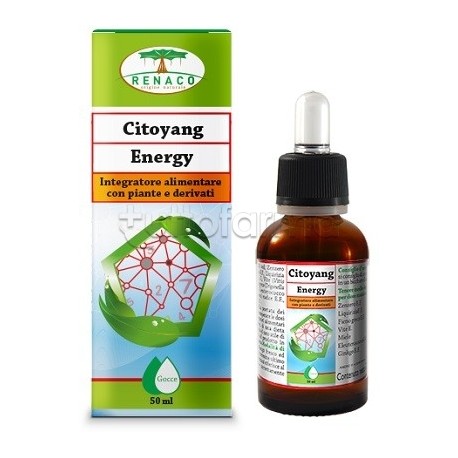 Renaco Citoyang Energy Integratore Ricostituente Gocce 50ml Renaco Citoyang Energy Integratore Ricostituente Gocce 50ml