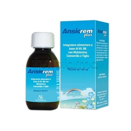 Ansiorem Plus Integratore per Sonno 140ml Ansiorem Plus Integratore per Sonno 140ml