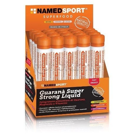 Guaranà Super Strong Liquid per Energia 1 Fiala da 25ml Guaranà Super Strong Liquid per Energia 1 Fiala da 25ml