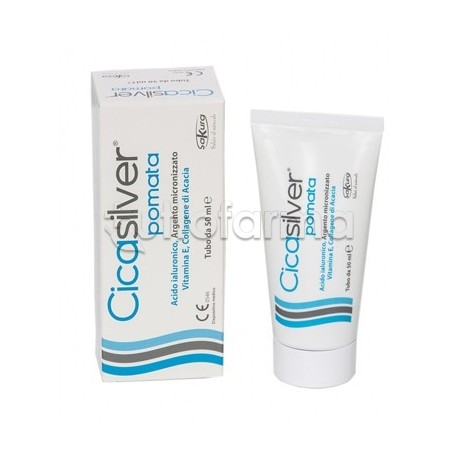 Cicasilver Pomata per Lesioni Cutanee 50ml