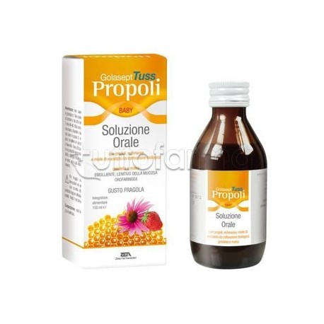 Golasept Tuss Propoli Baby Soluzione Orale per Difese Immunitarie 150ml Golasept Tuss Propoli Baby Soluzione Orale per Difese Immunitarie 150ml