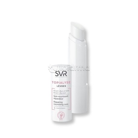 Svr Topialyse Labbra balsamo nutriente e riparatore stick 4g Svr Topialyse Labbra balsamo nutriente e riparatore stick 4g
