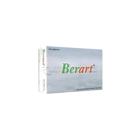 Berart per Salute Cardiovascolare, Fegato e Colesterolo 20 Compresse Berart per Salute Cardiovascolare, Fegato e Colesterolo 20 Compresse