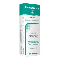 Benzopur 4 Crema per Acne 30ml