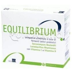 Equilibrum Integratore per Benessere Intestinale 20 Bustine Nuova Formula