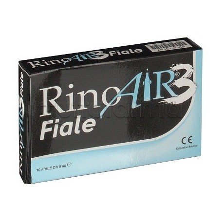 Rinoair 3 Decongestionante Nasale 10 Fiale da 5ml Rinoair 3 Decongestionante Nasale 10 Fiale da 5ml