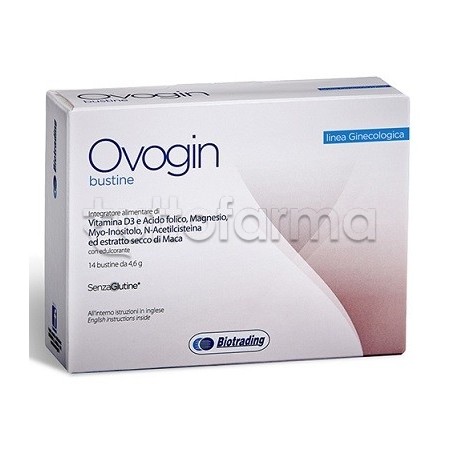 Ovogin bustine integratore per gravidanza ed energia 14 bustine da 4,6g