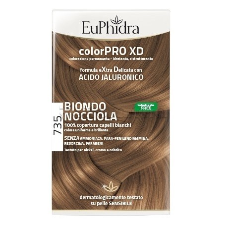 Euphidra ColorPro XD Tinta per Capelli Colore 735 Biondo Nocciola