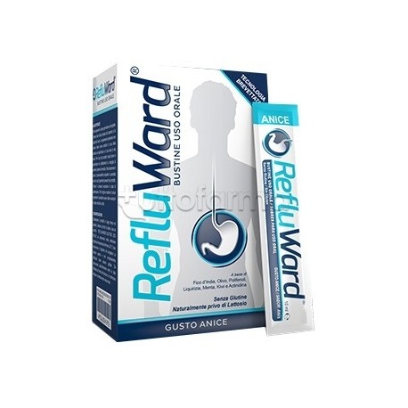 Refluward Integratore per Digestione Gusto Anice 20 Bustine Refluward Integratore per Digestione Gusto Anice 20 Bustine