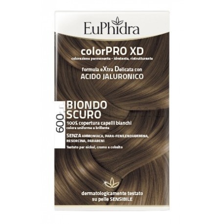 Euphidra ColorPro XD Tinta per Capelli Colore 600 Biondo Scuro