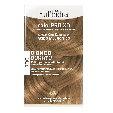 Euphidra ColorPro XD Tinta per Capelli Colore 730 Biondo Dorato