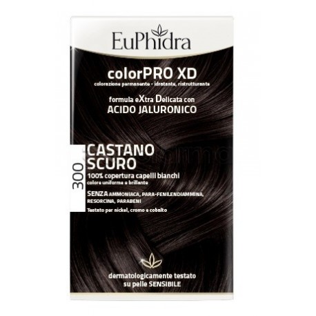 Euphidra ColorPro XD Tinta per Capelli Colore 300 Castano Scuro