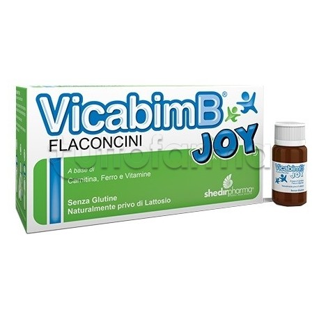 Vicabimb Joy per Energia e Sistema Immunitario 10 Flaconcini da 10ml Vicabimb Joy per Energia e Sistema Immunitario 10 Flaconcini da 10ml