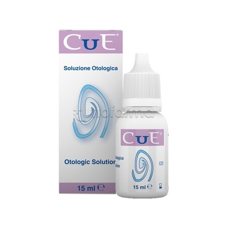 CuE Soluzione Otologica Emolliente per Benessere del Condotto Uditivo 15 ml CuE Soluzione Otologica Emolliente per Benessere del Condotto Uditivo 15 ml