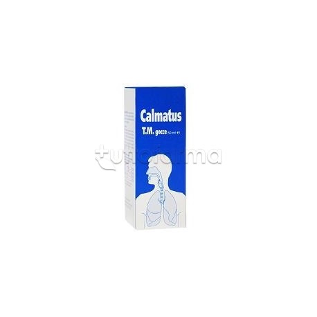 Calmatus Tintura Madre Gocce per Benessere Vie Respiratorie Flacone 50ml Calmatus Tintura Madre Gocce per Benessere Vie Respiratorie Flacone 50ml