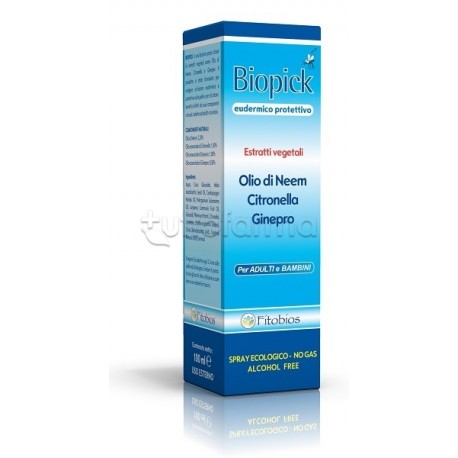 Biopick Eudermico Protettivo per Pelle 100ml Biopick Eudermico Protettivo per Pelle 100ml
