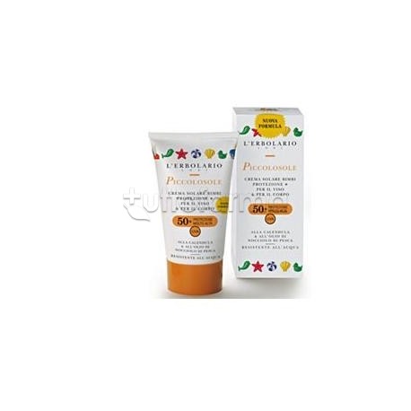 Piccolosole Crema Solare Bambini SPF50+ protezione solare molto alta per bambini 75 ml Piccolosole Crema Solare Bambini SPF50+ protezione solare molto alta per bambini 75 ml