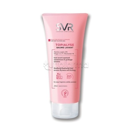 SVR Topialyse Balsamo Detergente Lenitivo Pelle Molto Secca 200ml SVR Topialyse Balsamo Detergente Lenitivo Pelle Molto Secca 200ml