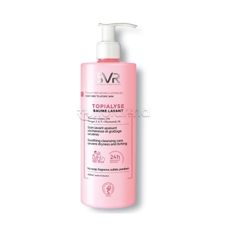 SVR Topialyse Balsamo Detergente Lenitivo Pelle Molto Secca 400ml SVR Topialyse Balsamo Detergente Lenitivo Pelle Molto Secca 400ml