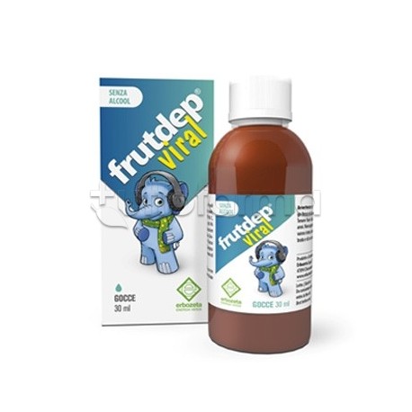 Frutdep Viral Gocce Integratore per Vie Respiratorie 30ml Frutdep Viral Gocce Integratore per Vie Respiratorie 30ml