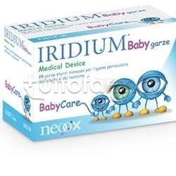 Iridium Baby Garze per l'Igiene Oculare 28 Pezzi