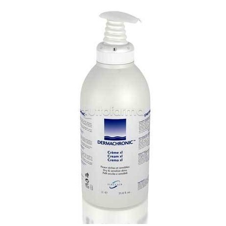 Dermachronic Cr XL crema idratante per pelle secca e sensibile 1000 ml Dermachronic Cr XL crema idratante per pelle secca e sensibile 1000 ml