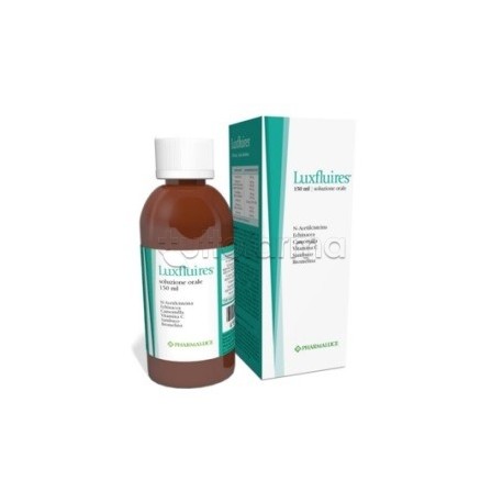Luxfluires Soluzione Orale per Vie Respiratorie 150ml Luxfluires Soluzione Orale per Vie Respiratorie 150ml