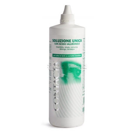 Contacta Solution Soluzione Unica con Acido Ialuronico Lenti a Contatto nel formato da 360ml