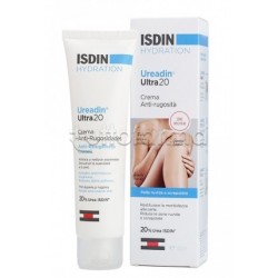 Foto della scatole e tubetto di Isdin Ureadin Ultra20 Crema Pelle Secca 100ml Foto della scatole e tubetto di Isdin Ureadin Ultra20 Crema Pelle Secca 100ml