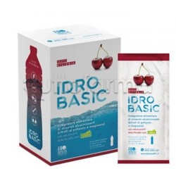 Idrobasic Integratore Magnesio e Potassio Gusto Ciliegia 15 Bustine Idrobasic Integratore Magnesio e Potassio Gusto Ciliegia 15 Bustine