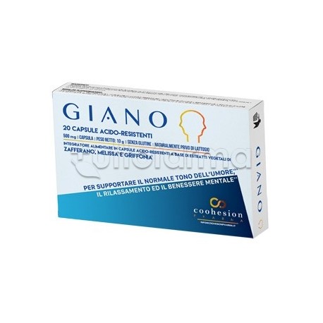 Giano Integratore Alimentare 20 Capsule Acido Resistenti