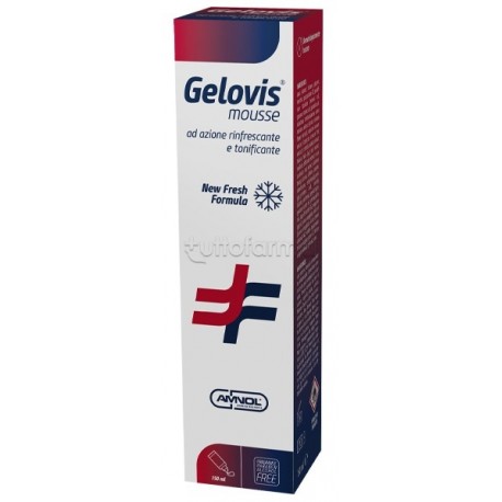 Gelovis Mousse sollievo gambe pesanti e freschezza immediata 150ml Gelovis Mousse sollievo gambe pesanti e freschezza immediata 150ml