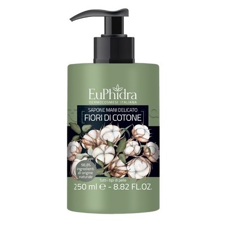 EuPhidra Sapone Liquido Mani Cotone per Idratazione 250 ml EuPhidra Sapone Liquido Mani Cotone per Idratazione 250 ml