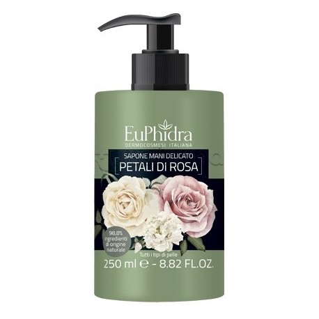 EuPhidra Sapone Liquido Mani Rosa Idratante 250 ml EuPhidra Sapone Liquido Mani Rosa Idratante 250 ml