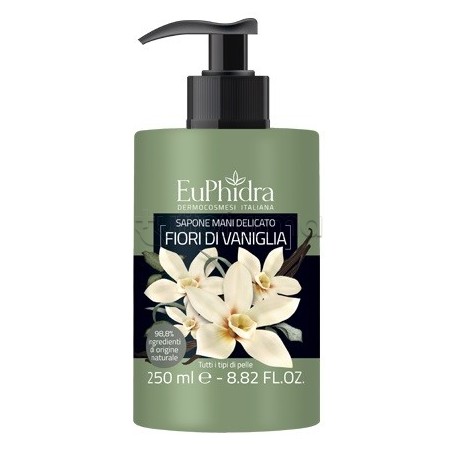 EuPhidra Sapone Liquido Mani Vaniglia Idratante 250 ml EuPhidra Sapone Liquido Mani Vaniglia Idratante 250 ml