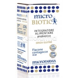 Microbiotic Integratore per Intestino Gocce 7,5ml Microbiotic Integratore per Intestino Gocce 7,5ml