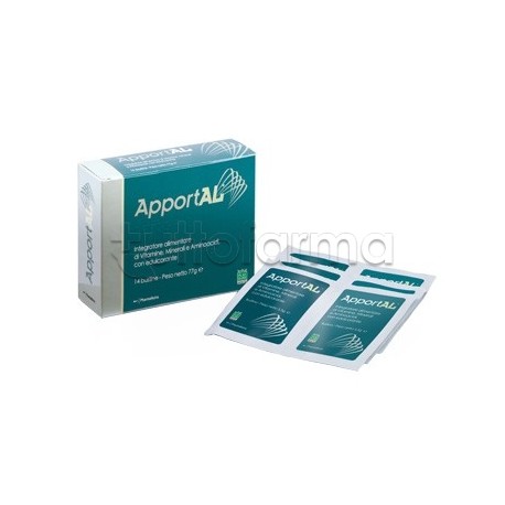 PharmaNutra Apportal Integratore di Vitamine 14 Bustine PharmaNutra Apportal Integratore di Vitamine 14 Bustine