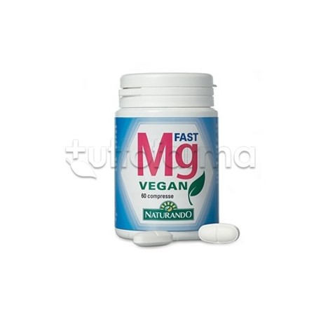 Mg Fast Vegan per Sistema Nervoso e Muscolare 60 Compresse Mg Fast Vegan per Sistema Nervoso e Muscolare 60 Compresse