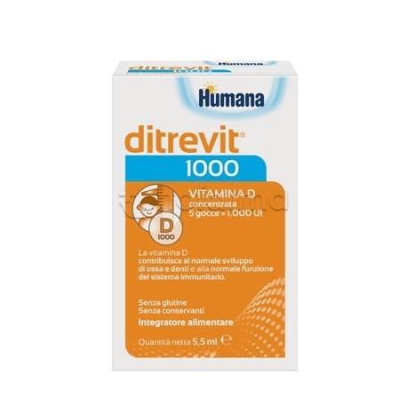 Ditrevit 1000 Integratore Ricostituente 5,5ml Ditrevit 1000 Integratore Ricostituente 5,5ml