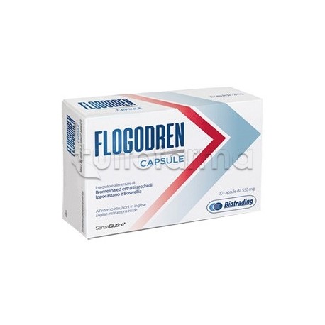 Flogodren per Azione Antinfiammatoria 20 Capsule