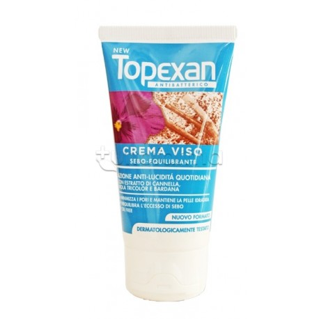 Formato di New Topexan Crema Sebo Equilibrante per Pelle Grassa 50ml Formato di New Topexan Crema Sebo Equilibrante per Pelle Grassa 50ml