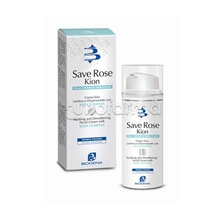 Save Rose Kion Crema Viso per Pelli Sensibili 50ml