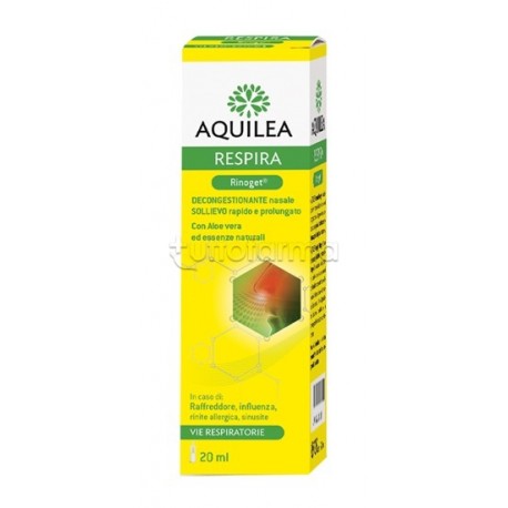 Aquilea Respira Rinoget Integratore per Vie Respiratorie 20ml Aquilea Respira Rinoget Integratore per Vie Respiratorie 20ml