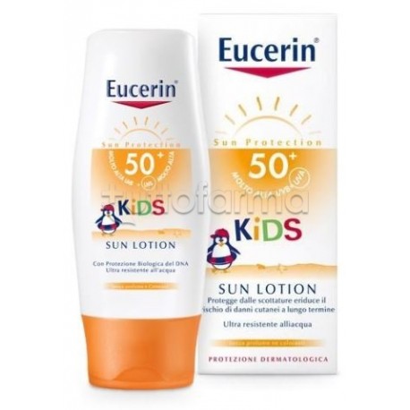Eucerin Sun Kids Lotion FP50+ Crema Solare per Bambini 150ml Eucerin Sun Kids Lotion FP50+ Crema Solare per Bambini 150ml