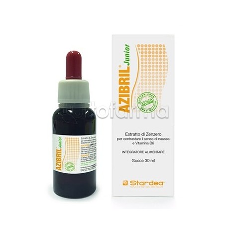 Stardea Azibril Junior Integratore per Nausea e Digestione Gocce 30ml