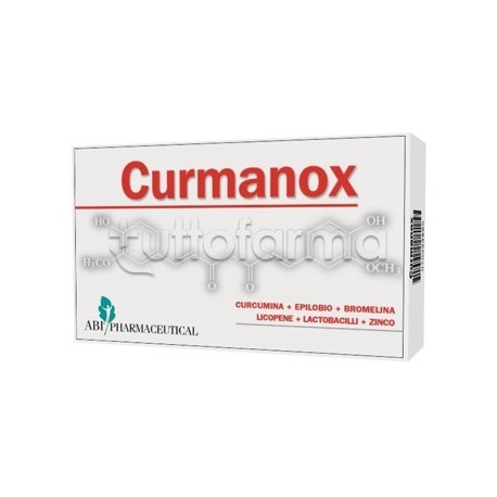 Curmanox Integratore per Prostata 15 Compresse