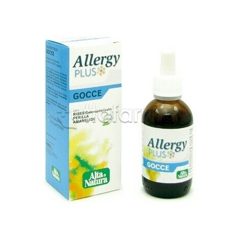 Alta Natura Allergy Plus per Benessere Vie Respiratorie 50ml Alta Natura Allergy Plus per Benessere Vie Respiratorie 50ml